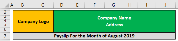 Pay Slip Template Example 1-1