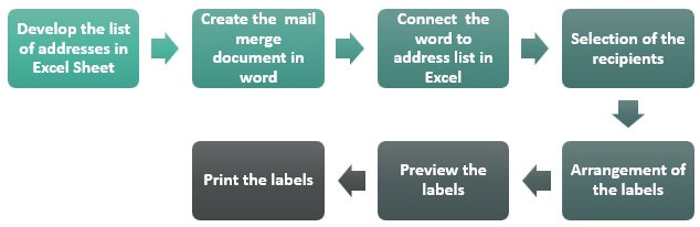 Steps to create labels