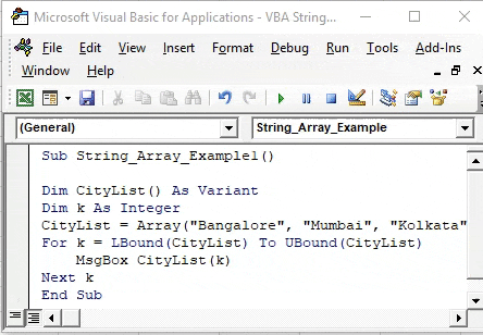 VBA String Array Example 1.gif