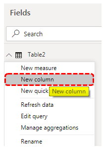 Power BI RANKX - Add New Column