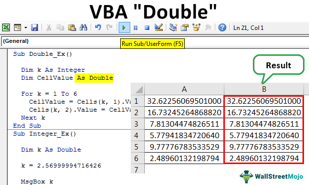 vba-double