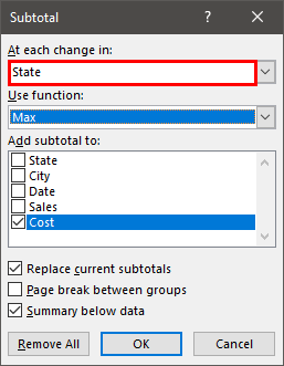 How to Group Rows in Excel Example 2.6