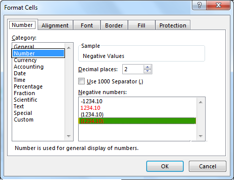 Negative Numbers - Select Negative Values