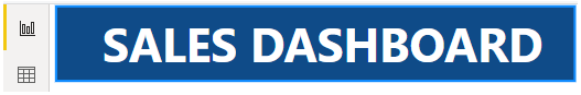 Power BI Dashboard Sample (Sales Dashboard)