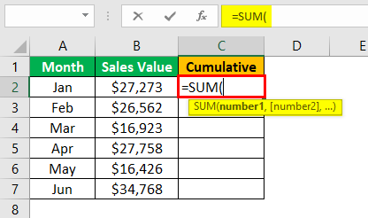 Statistics in Excel Example 2.1