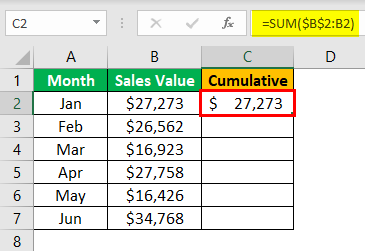 Statistics in Excel Example 2.3