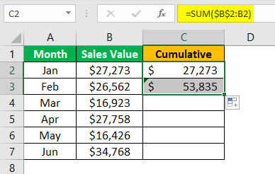 Statistics in Excel Example 2.4