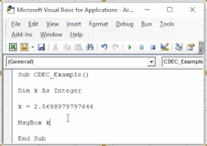 VBA CDEC | How to use CDEC Function in VBA? (Examples)
