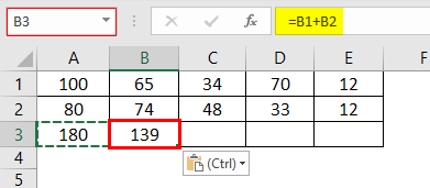 Write Formula in Excel Example 2.2