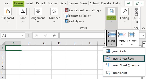 Add Rows in Excel FAQ 2