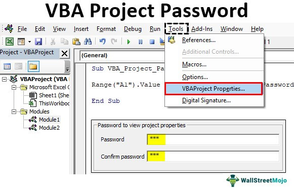 Password programs. Проект vba это. Пароль на проект vba. References VBAPROJECT. Project–VBAPROJECT как открыть 2016.