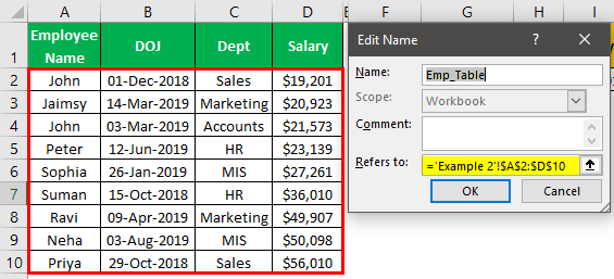 VLOOKUP Names Example 2.11.0