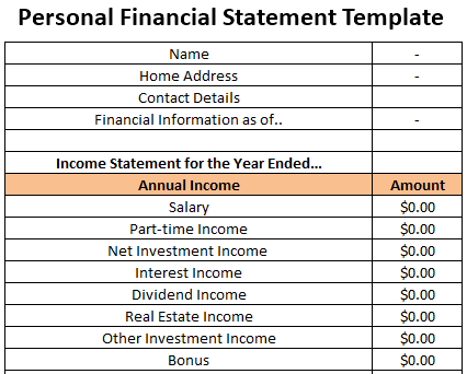 Profit And Loss Statement Excel Template Simple from www.wallstreetmojo.com