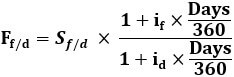 Covered Interest Rate Parity Formula