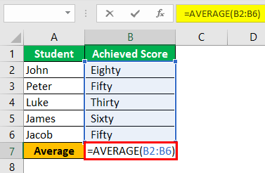Div0 Error in Excel Example 3