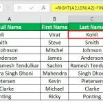 Split Names in Excel - 2 Easy Methods (Step by Step)