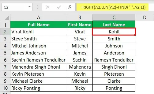 How to Remove Middle Initial In Excel