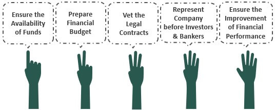 Responsibilities of Chief Financial Officer