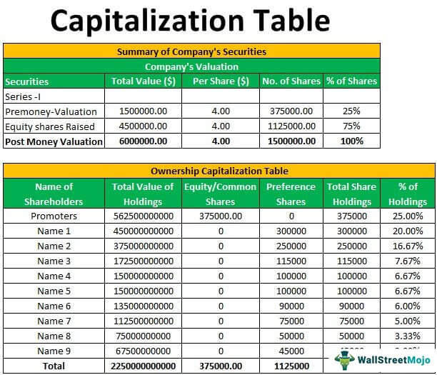 Capitalization-Table