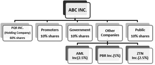 Shareholder Structure Chart