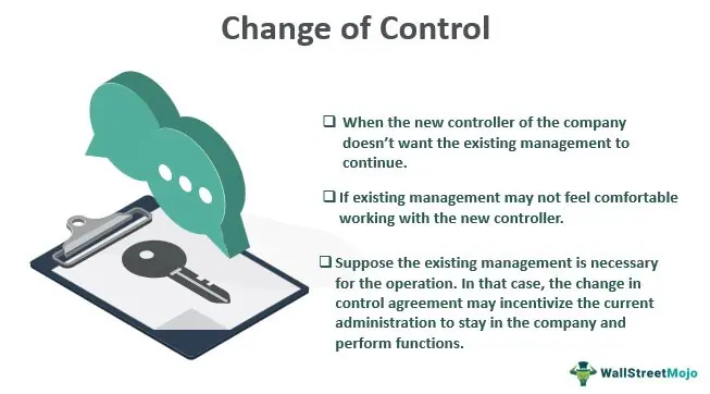 does a change of control constitute an assignment