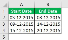 Date Range Example 1-5