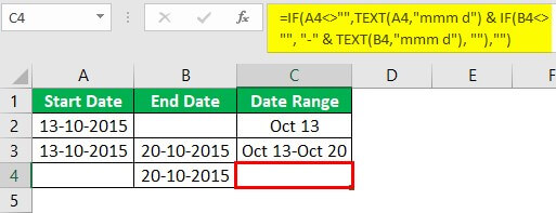 Date Range Example 4-2