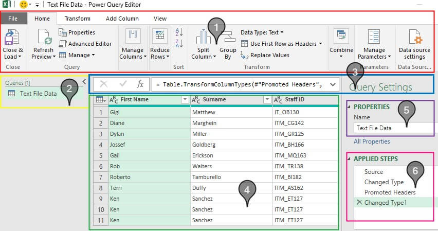 Excel Power Query Tutorial Example 1.15