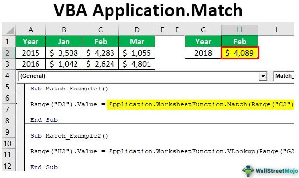 VBA Application.Match