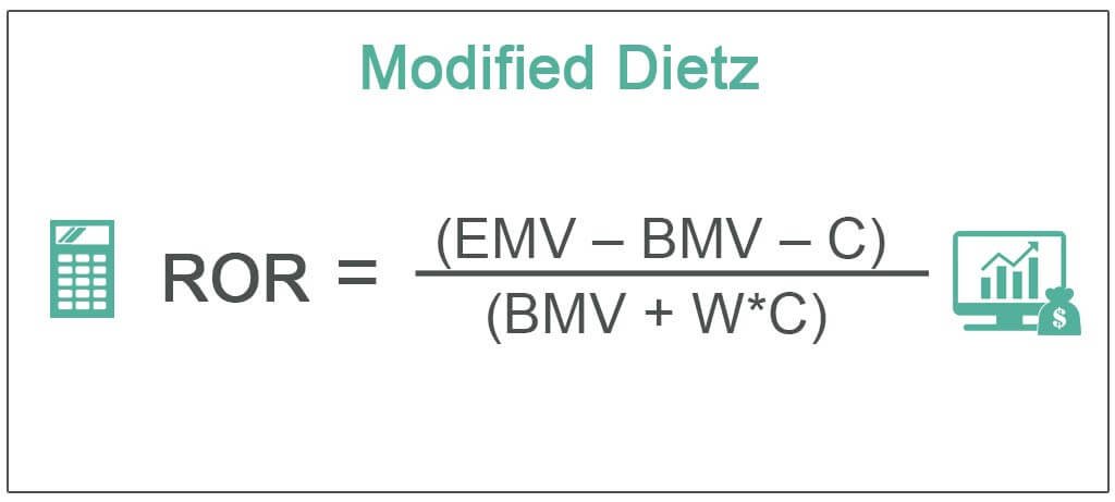 Modified Dietz formula