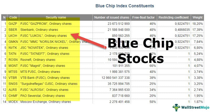 Blue Chip stock