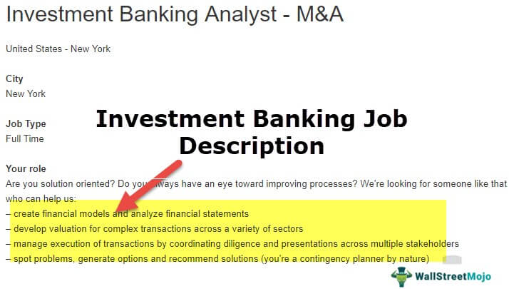 Satire veteran Pelagic Investment Banking Job Description - Requirements, Role