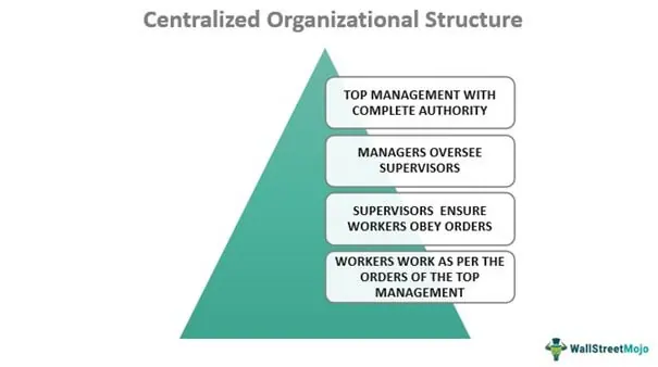 Centralized Organizational Structure