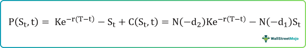 Black-Scholes model formula 1-2