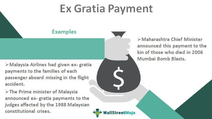 Ex Gratia Payment Examples