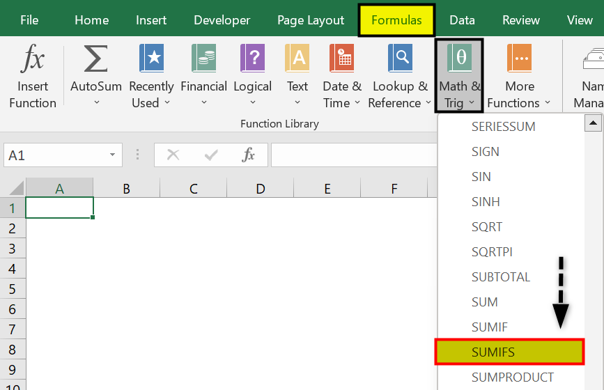 How to Use SUMIFS in Excel - 1