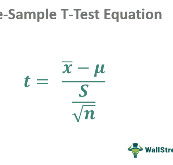 T Test Formula Example One-Sample T-Test - Meaning, Formula, Examples, Assumptions