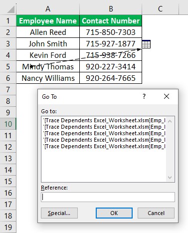Trace Dependents Excel - Example 2 - Step 2.jpg