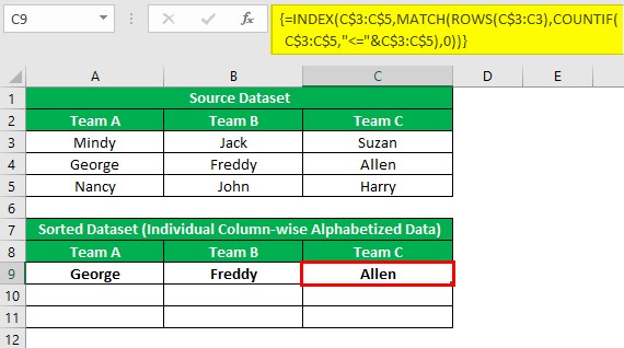 FAQ 1 - Step 1 - Allen