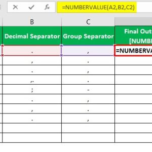 NUMBERVALUE Excel Function - Syntax, Examples, How To Use?