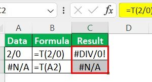 T Excel Function - Syntax, Step by Step Examples, How To Use?