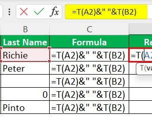T Excel Function - Syntax, Step by Step Examples, How To Use?