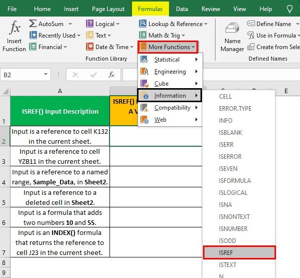 ISREF Function in Excel - Formula, Examples, How to Use?