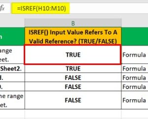 ISREF Function in Excel - Formula, Examples, How to Use?