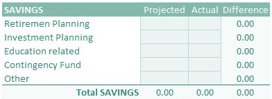 Home Budget Example 1-3