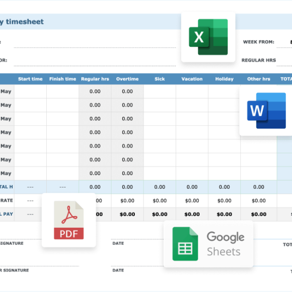 Time Tracking Template - What's It, How To Use, Example, Benefits