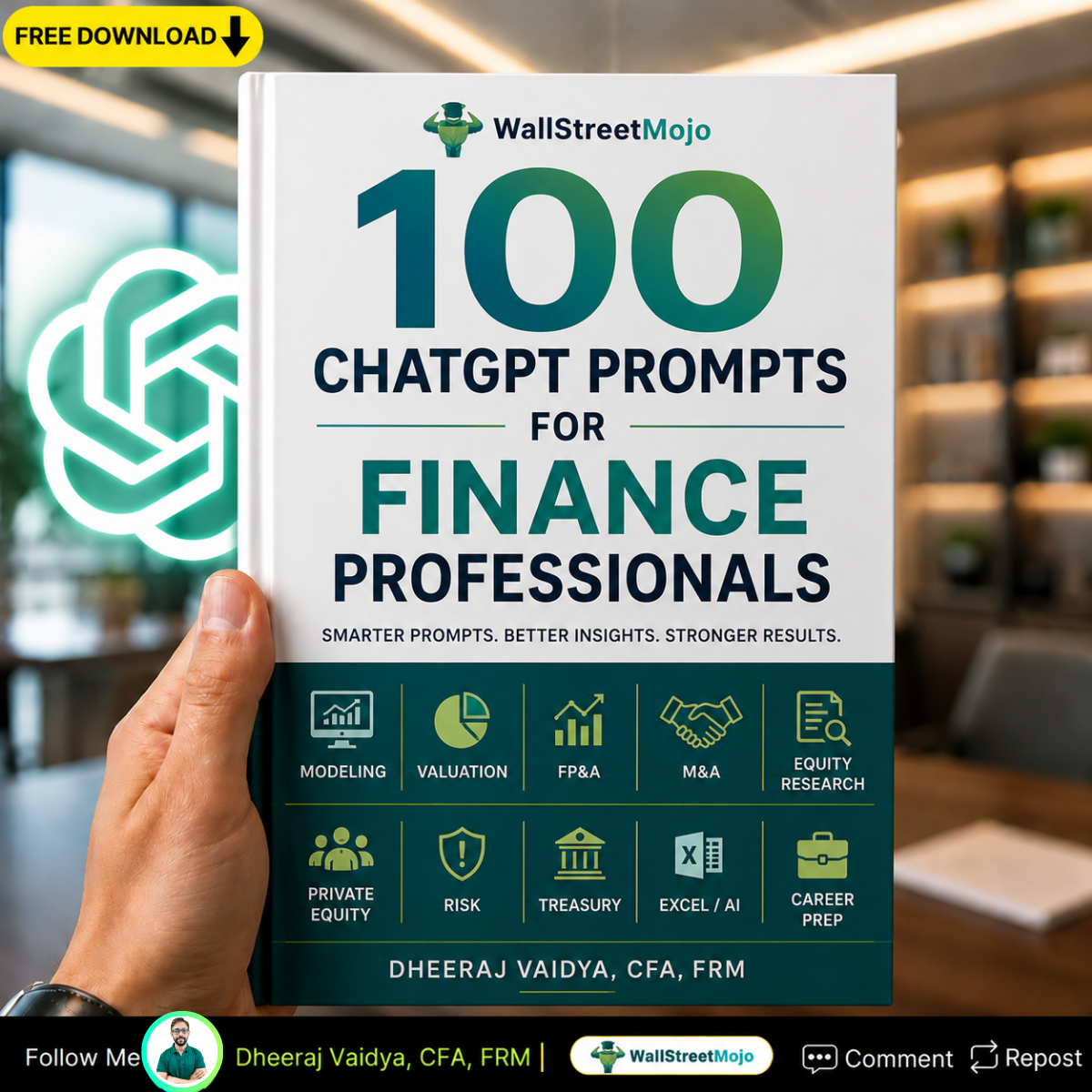 100 ChatGPT Prompts for Finance Professionals