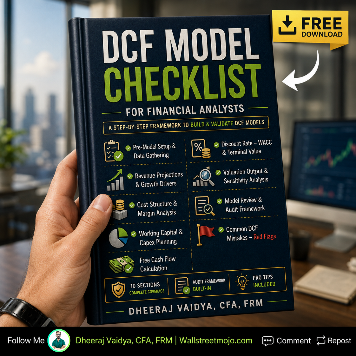DCF Model Checklist For Financial Analysts