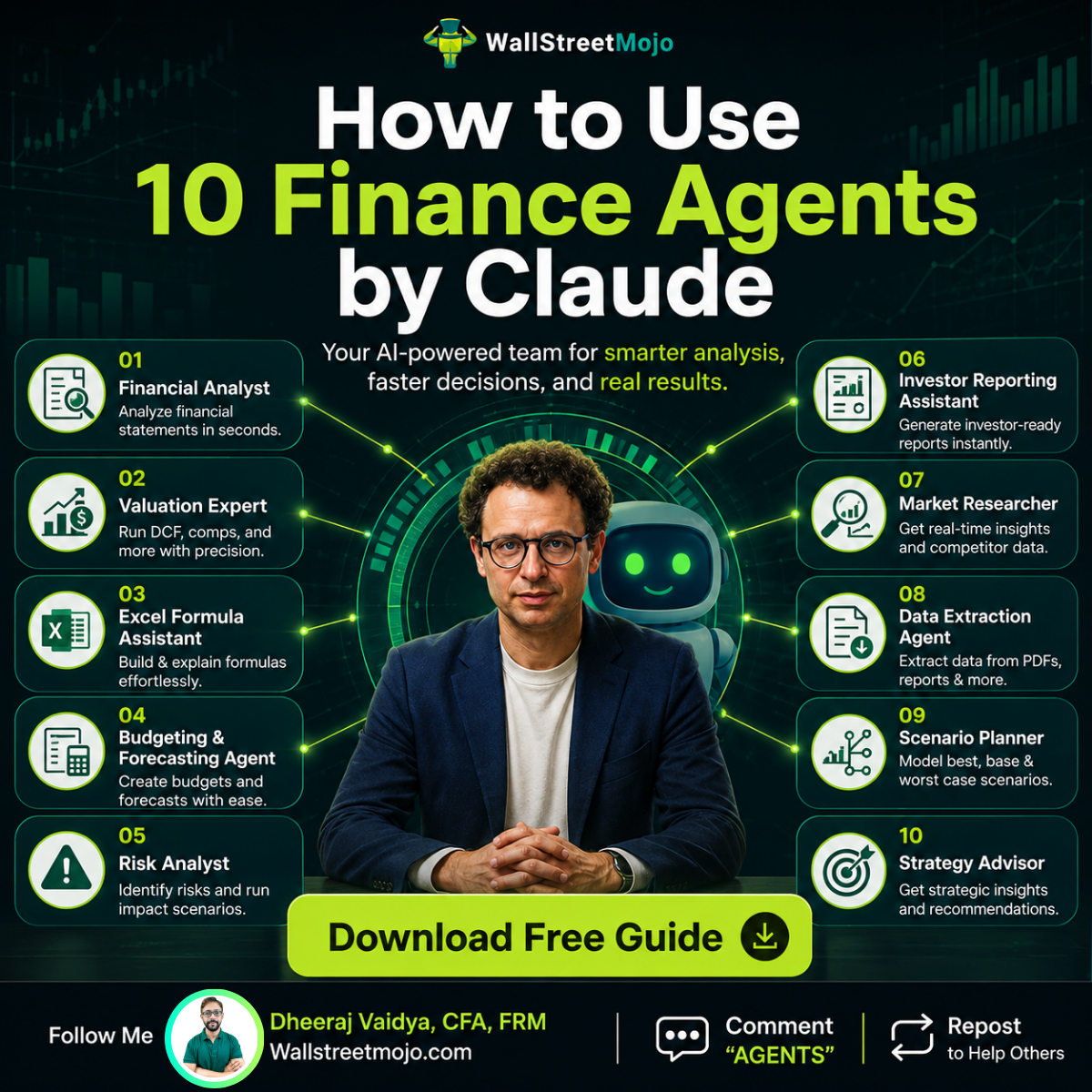 How to Use 10 Finance Agents by Claude