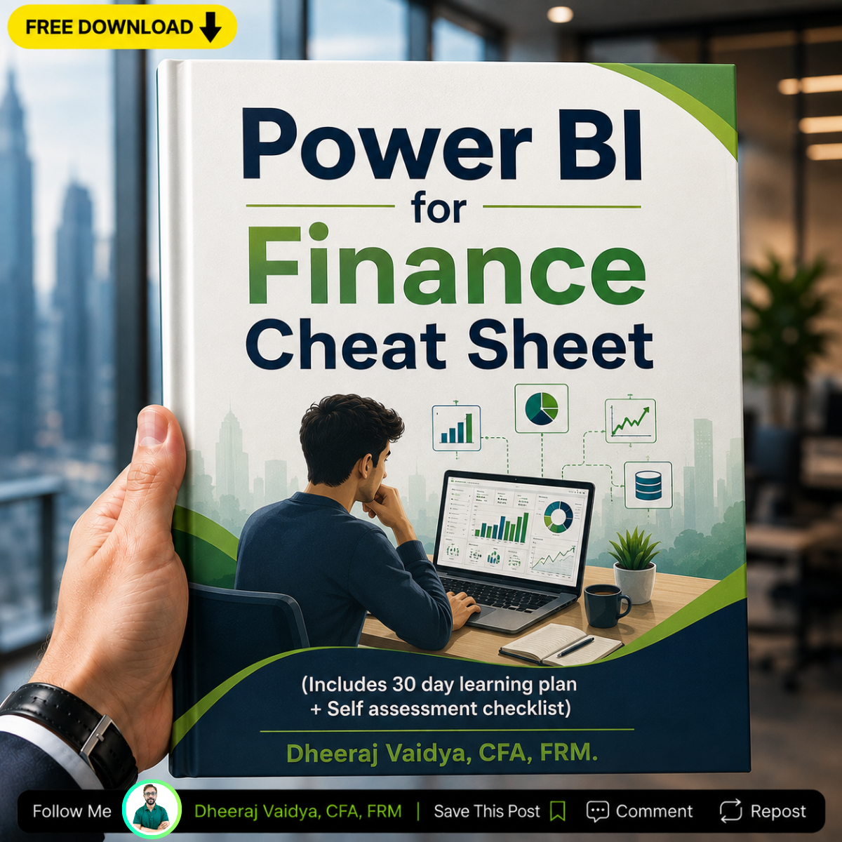 Power BI for Finance Cheat Sheet